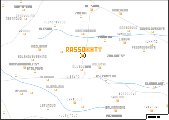 map of Rassokhty