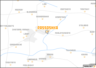 map of Rassoshka