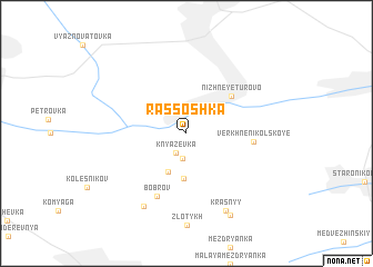 map of Rassoshka