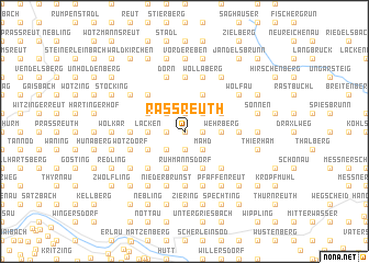 map of Raßreuth