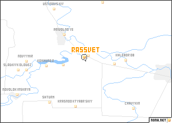 map of (( Rassvet ))