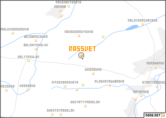 map of Rassvet