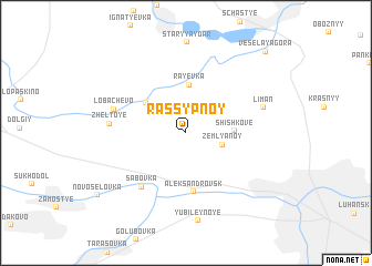 map of Rassypnoy