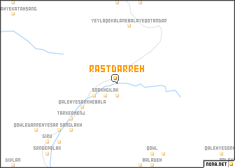 map of Rāst Darreh
