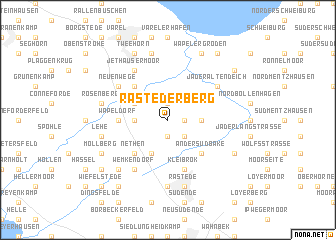 map of Rastederberg