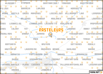 map of Rasteleurs