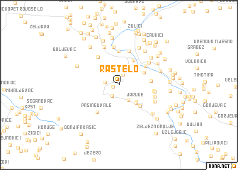 map of (( Raštelo ))