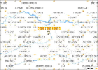 map of Rastenberg