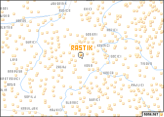 map of Rastik