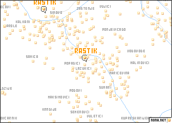 map of Rastik