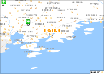 map of Rastila