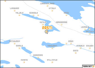 map of Rasti