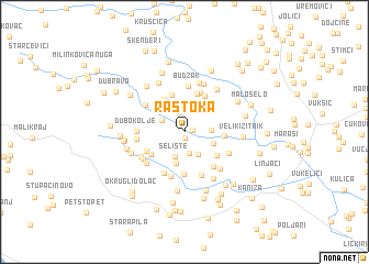 map of Rastoka