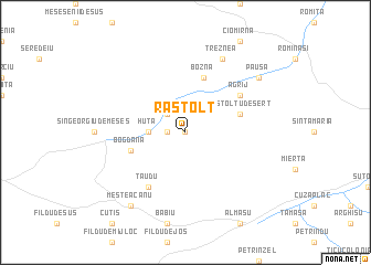 map of Răstolţ