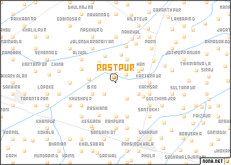 map of Rastpur