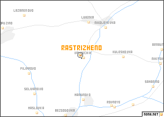 map of Rastrizheno