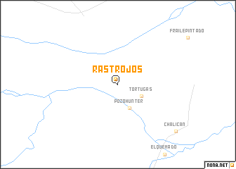 map of Rastrojos