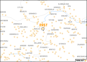 map of Rast