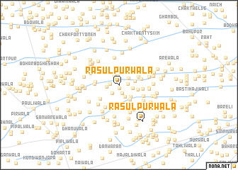 map of Rasūlpurwāla