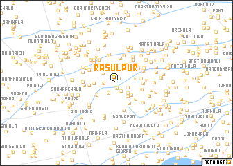 map of Rasūlpur