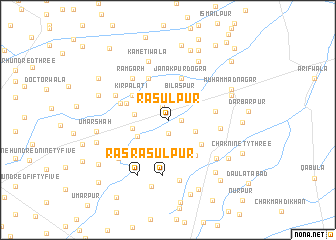 map of Rasūlpur