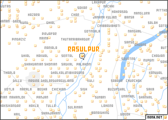 map of Rasūlpur