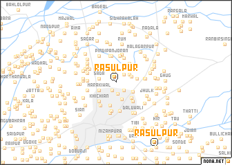 map of Rasulpur