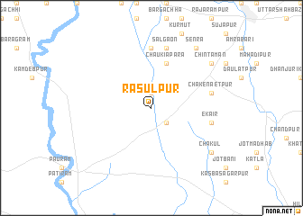 map of Rasulpur