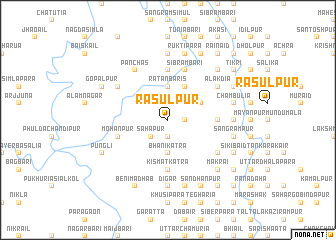 map of Rasulpur