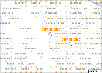 map of Rasulpur