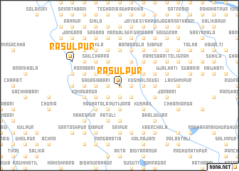 map of Rasulpur