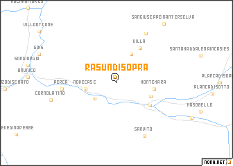 map of Rasun di Sopra