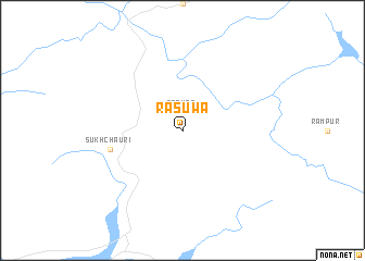 map of Rasuwa