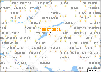 map of Rasztobol
