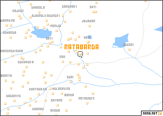 map of Rāta Barda