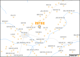 map of Ratae