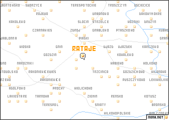 map of Rataje