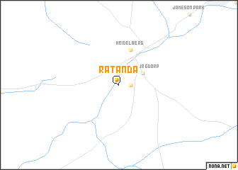 map of Ratanda