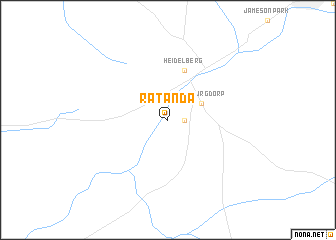 Ratanda (South Africa) map - nona.net