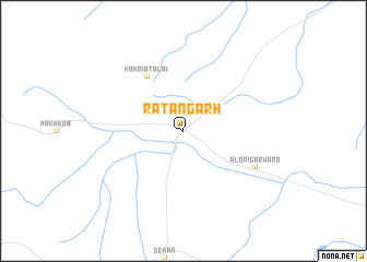 map of Ratangarh