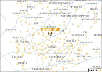 map of Ratanpur