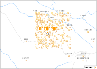 map of Ratanpur