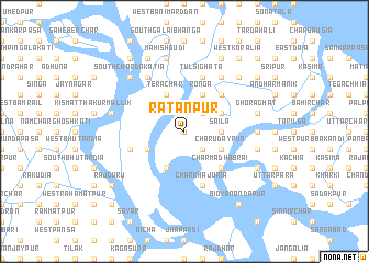 map of Ratanpur