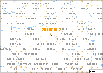 map of Ratanpur