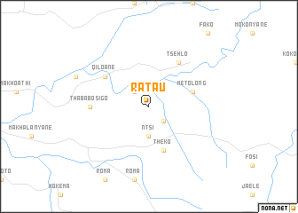 map of Ratau