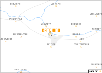 map of Ratchino