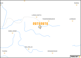 map of Raterate