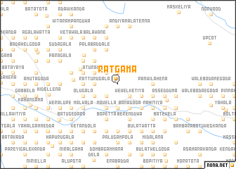 map of Ratgama