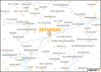 map of Rathangan