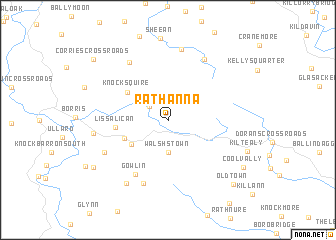 map of Rathanna